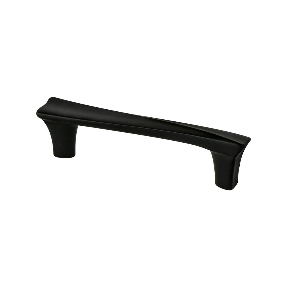 Berenson Fluidic Pull - 96mm (3-25/32 in) - Black