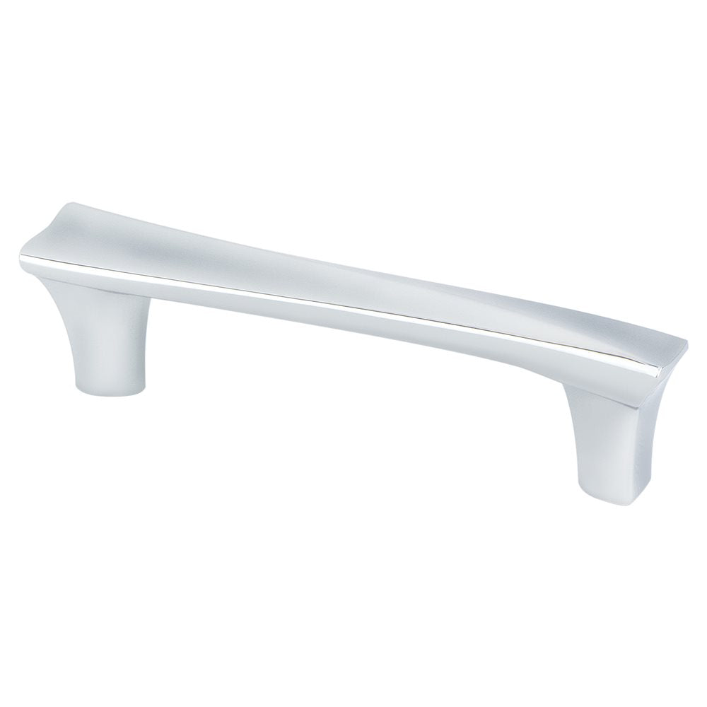 Berenson Fluidic Pull - 96mm (3-25/32 in) - Polished Chrome