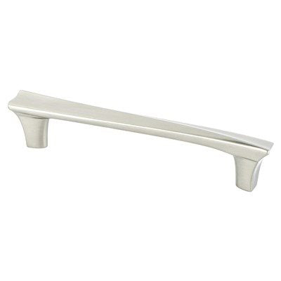 Berenson Fluidic Pull - 128mm (5-1/16 in) - Brushed Nickel