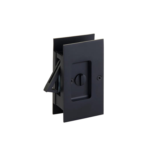 Modern Rectangular Pocket Door Lock