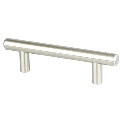 Berenson Transitional Advantage Two T-Bar Pull - 3 in (76.2mm) - Brushed Nickel