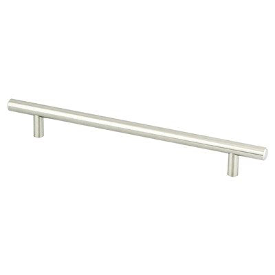 Berenson Transitional Advantage Two T-Bar Pull - 192mm (7-9/16 in) - Brushed Nickel