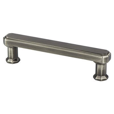 Berenson Harmony Pull - 96mm (3-25/32 in) - Vintage Nickel