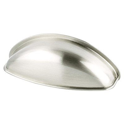Berenson Euro Moderno Cup Pull - 64mm (2-1/2 in) - Brushed Nickel