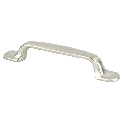 Berenson Euro Moderno Pull - 96mm (3-25/32 in) - Brushed Nickel