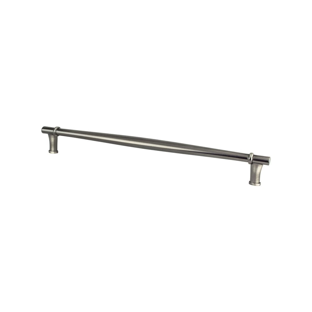 Berenson Dierdra Pull - 12 in (304.8mm) (Appliance Pull) - Vintage Nickel