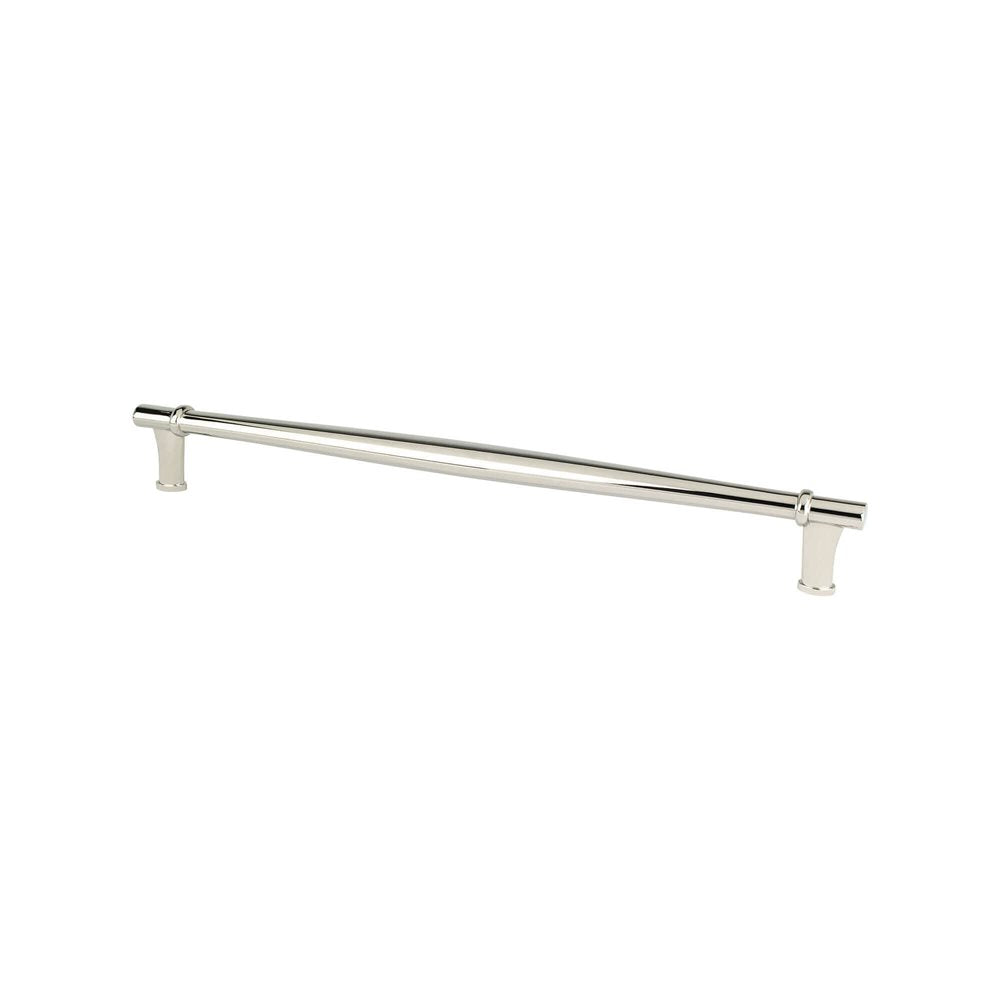 Berenson Dierdra Pull - 12 in (304.8mm) (Appliance Pull) - Polished Nickel