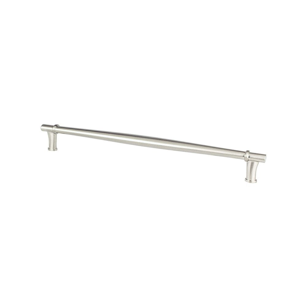 Berenson Dierdra Pull - 12 in (304.8mm) (Appliance Pull) - Brushed Nickel