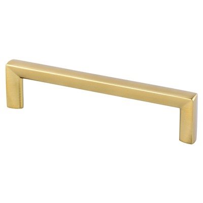 Berenson Metro Pull - 128mm (5-1/16 in) - Modern Brushed Gold