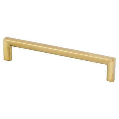 Berenson Metro Pull - 160mm (6-5/16 in) - Modern Brushed Gold