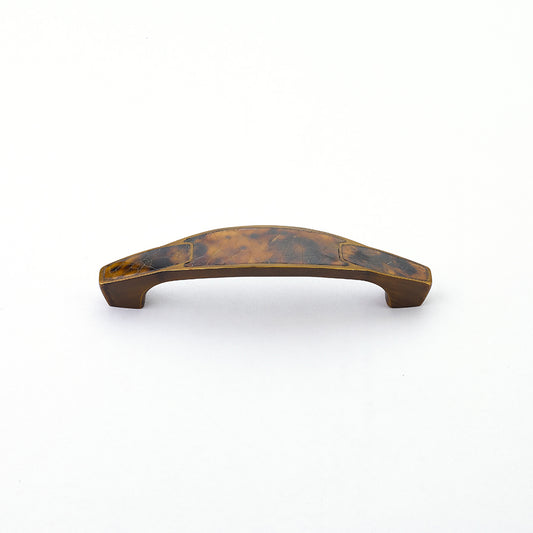 Schaub Tiger Penshell Estate Dover Pull with Tiger Penshell Inlay  4" cc
