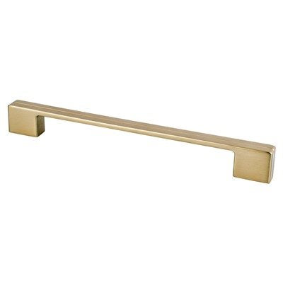 Berenson Skyline Pull - 224mm (8-13/16 in) - Modern Brushed Gold