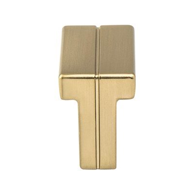 Berenson Skyline Knob - Modern Brushed Gold