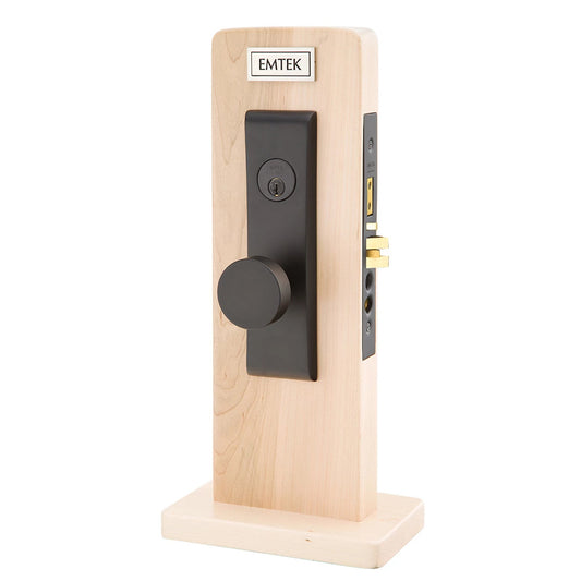 Artemis Knob-by-Knob / Lever-by-Lever Mortise Entry Set – Flat Black