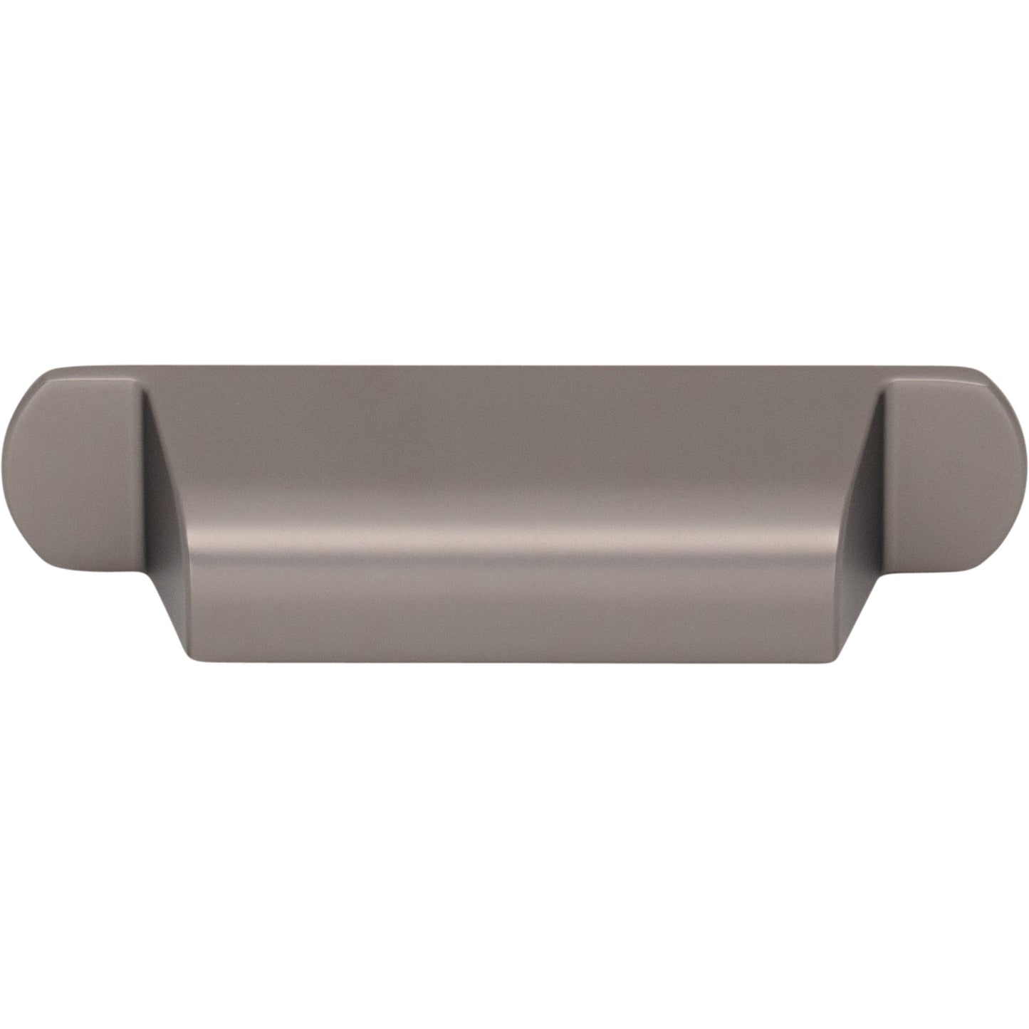 Top Knobs Cressing Cup/Bin Pull - 2 3/4" CTC - Ash Gray