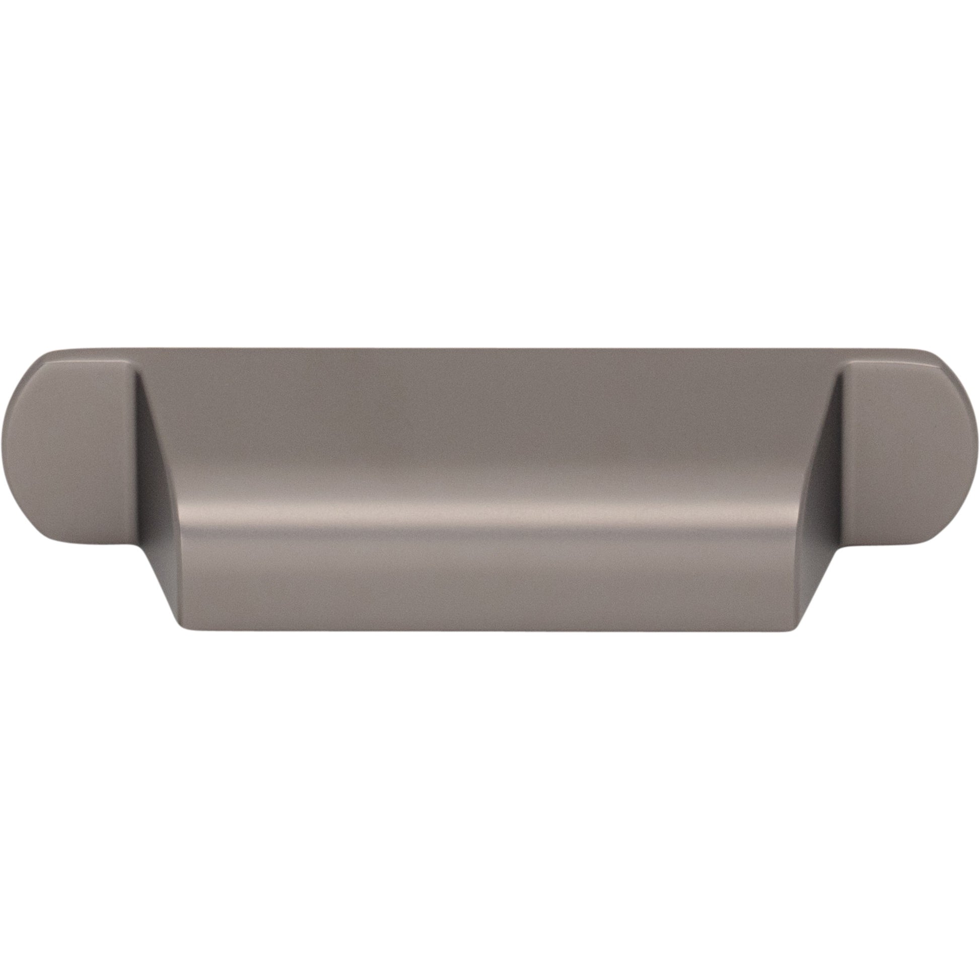 Top Knobs Cressing Cup/Bin Pull - 2 3/4" CTC - Ash Gray