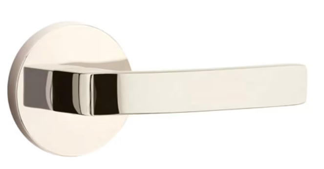 Breslin Lever Disk Polished Nickel Lifetime