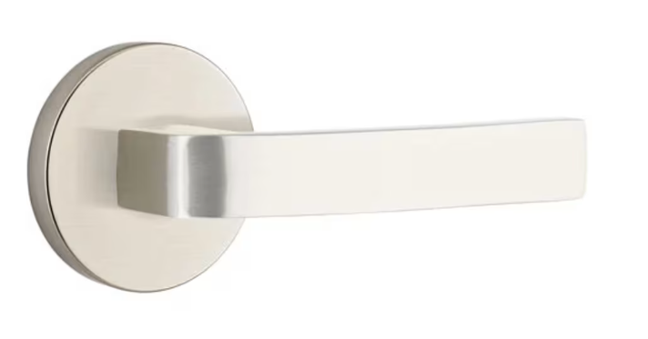 Breslin Lever Disk Satin Nickel