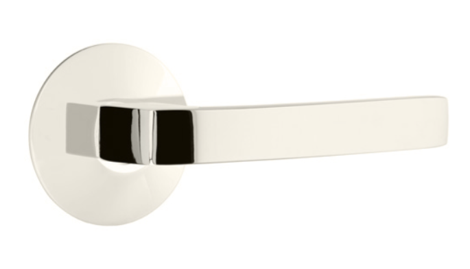 Breslin Lever Modern Polished Nickel Lifetime