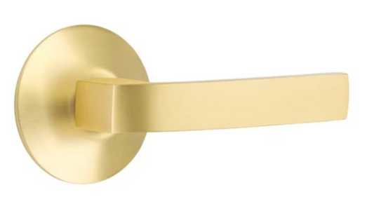 Breslin Lever Modern Satin Brass