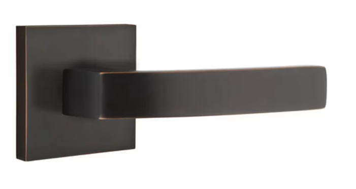 Breslin Lever Square Oil Rubbed Bronze