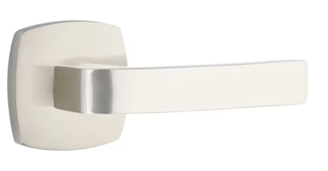 Breslin Lever Urban Modern Satin Nickel