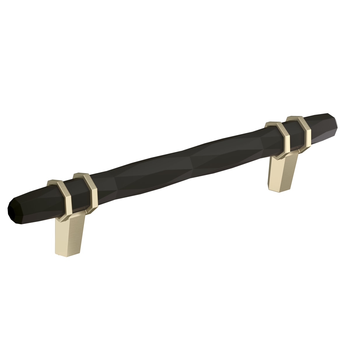 Amerock London Cabinet Pull - Black Bronze/Golden Champagne