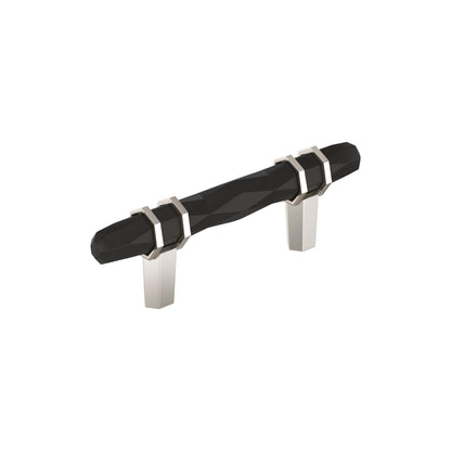 Amerock London Cabinet Pull - Black Bronze/Polished Nickel