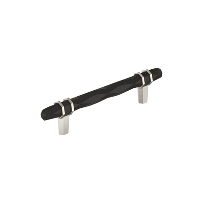 Amerock London Cabinet Pull - Black Bronze/Polished Nickel