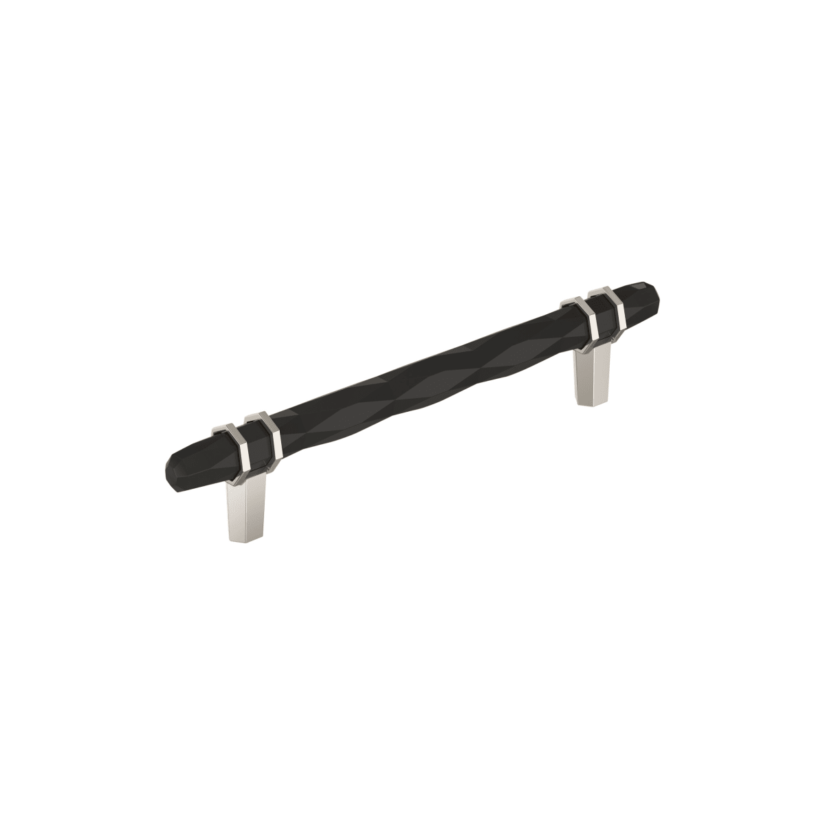 Amerock London Cabinet Pull - Black Bronze/Polished Nickel