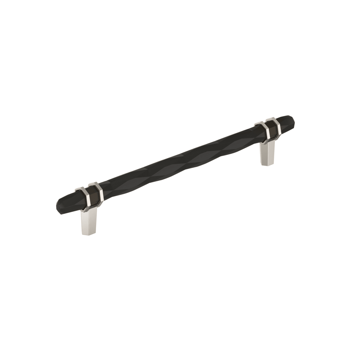 Amerock London Cabinet Pull - Black Bronze/Polished Nickel