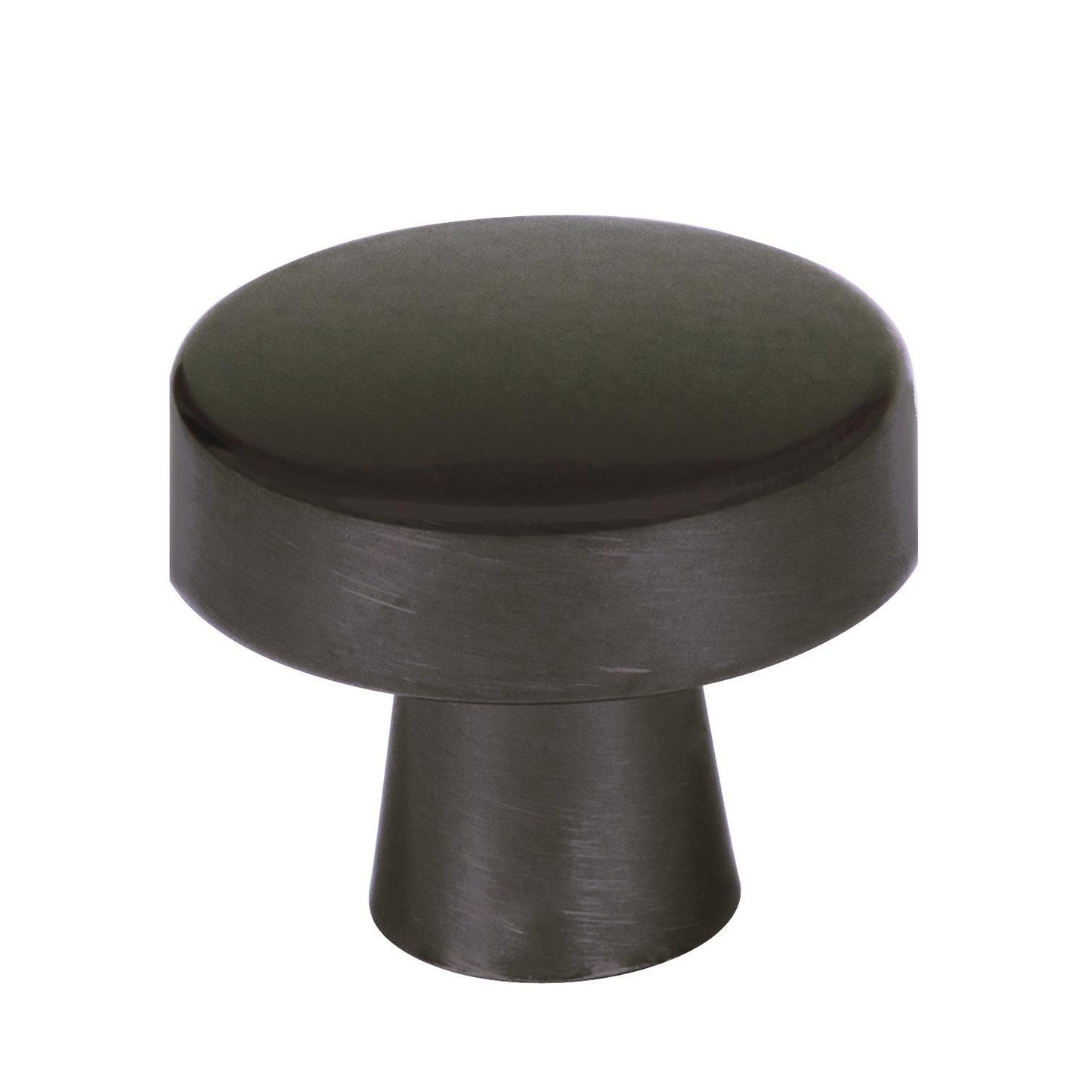 Amerock Blackrock Knob - 1-5/16 inch (33mm) Diameter - Black Bronze