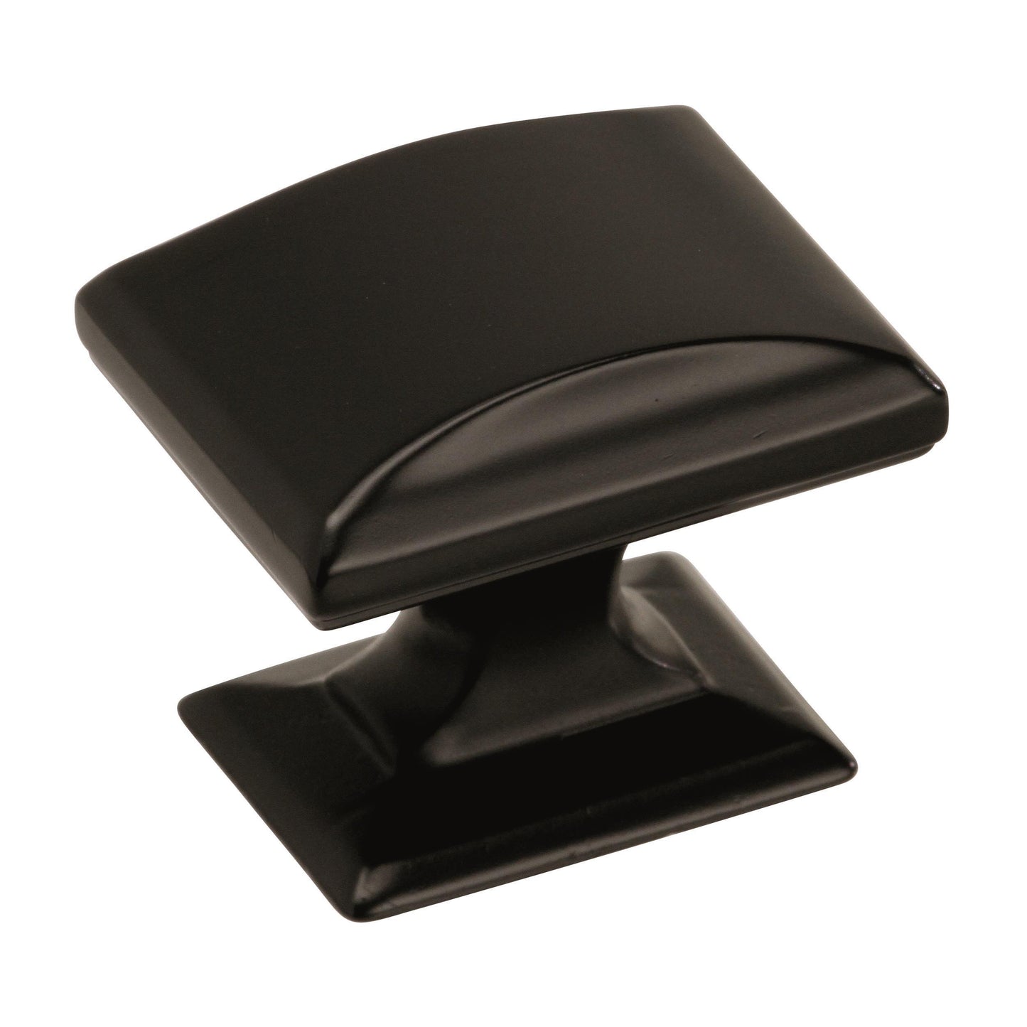 Amerock Candler Knob - 1-1/4 inch (32mm) Length - Black Bronze