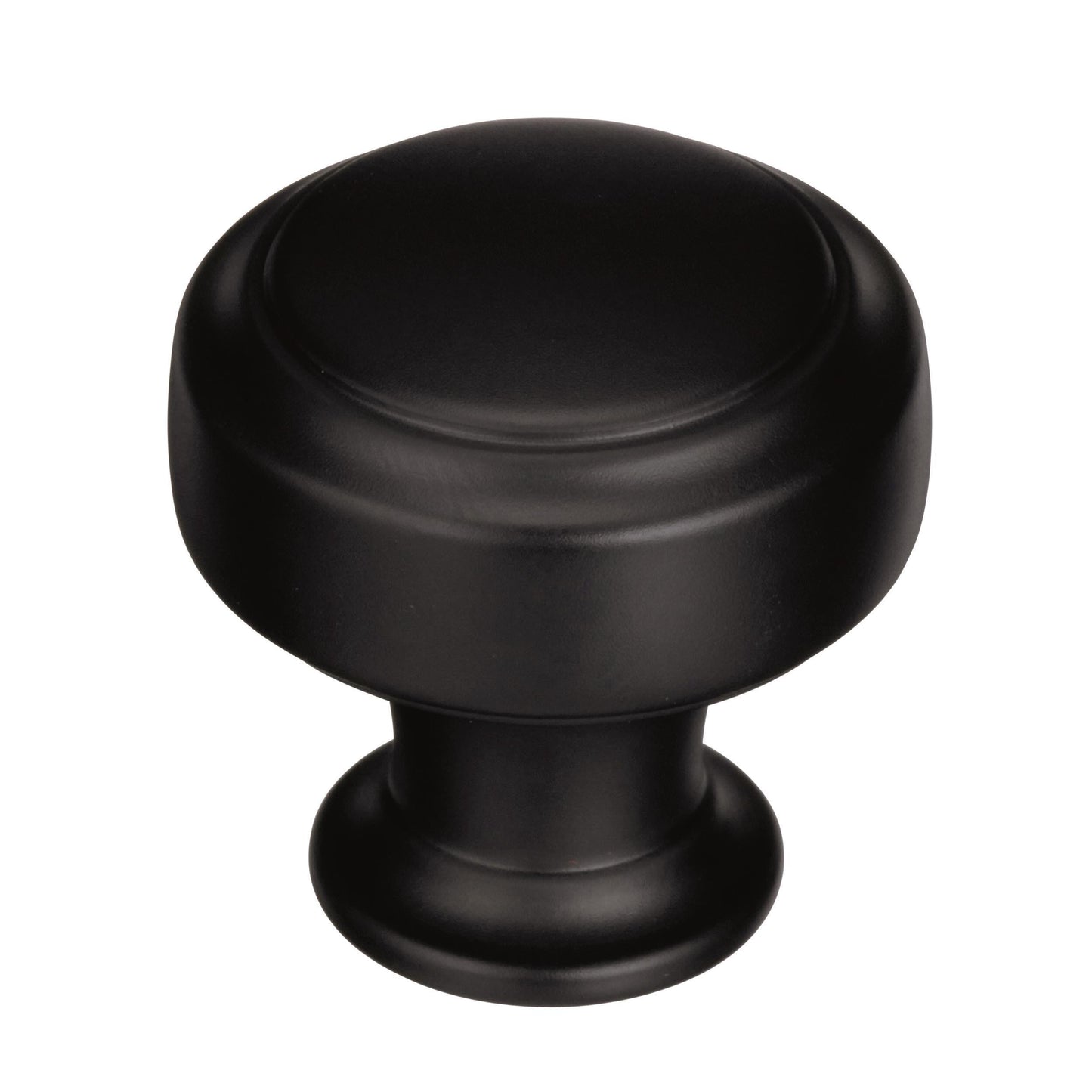 Amerock Highland Ridge Knob - 1-3/16 inch (30mm) Diameter - Black Bronze