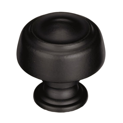 Amerock Kane Cabinet Knob - Black Bronze