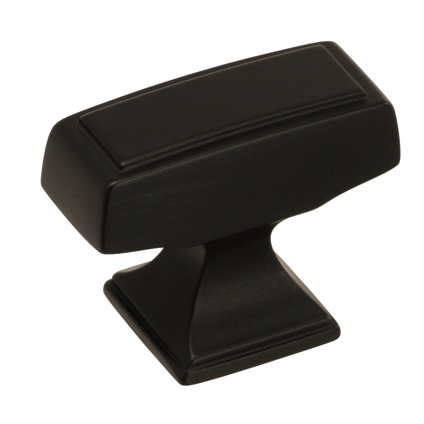 Amerock Mulholland Knob - 1-1/2 inch (38mm) Length - Black Bronze