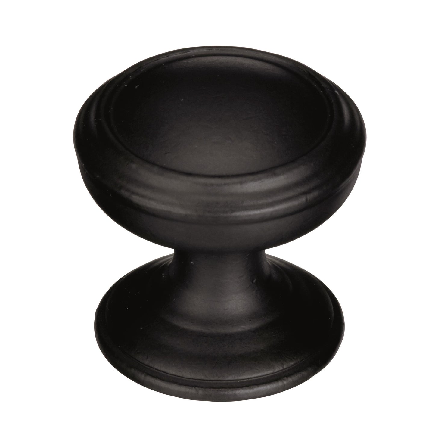 Amerock Revitalize Knob - 1-1/4 inch (32mm) Diameter - Black Bronze