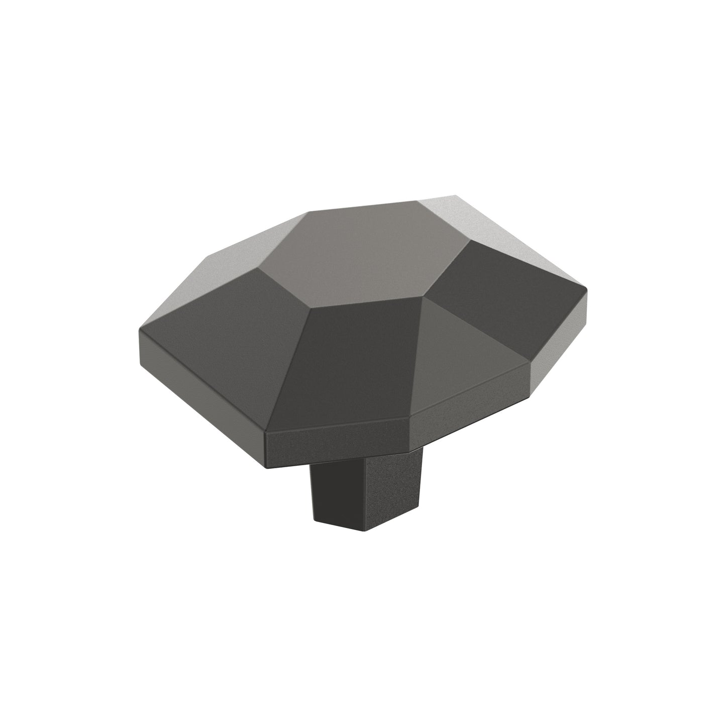 Amerock St. Vincent Knob - 1-5/8 inch (41mm) Length - Black Bronze