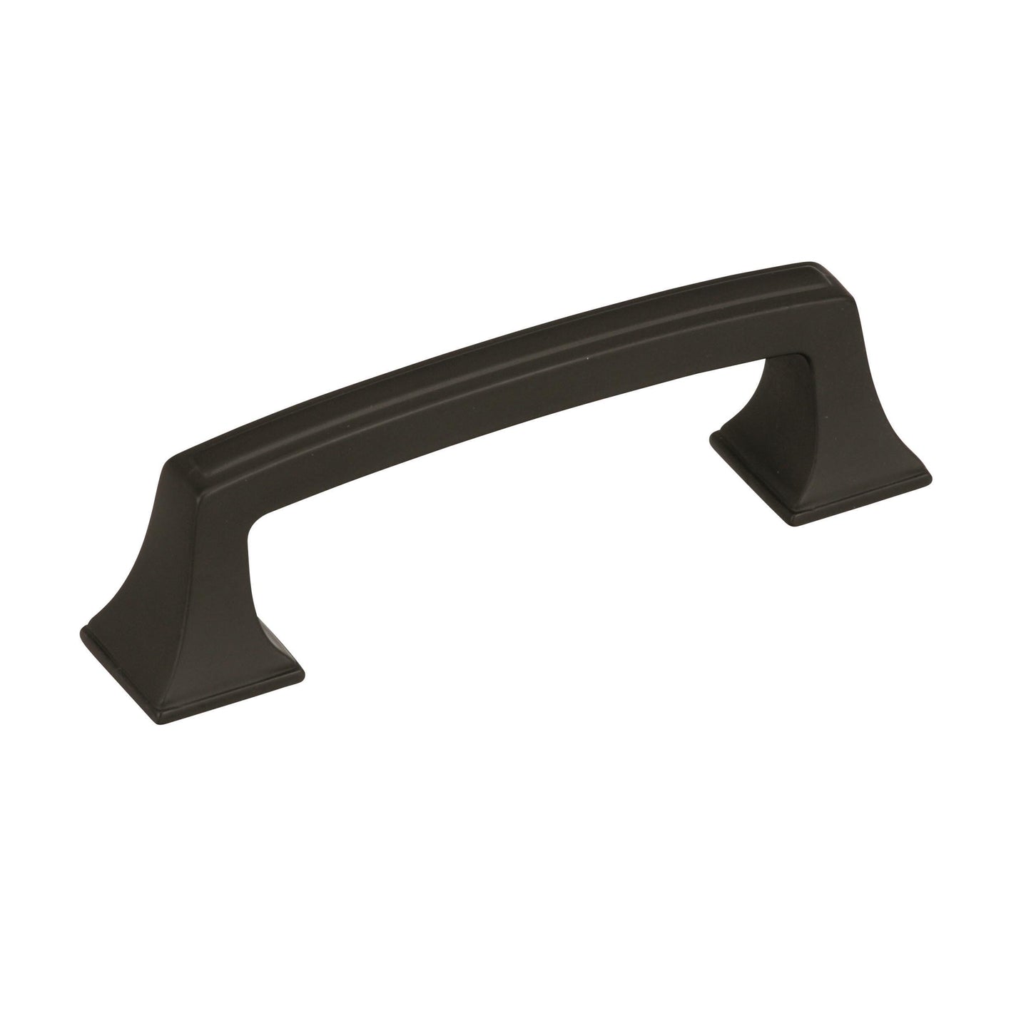Amerock Mulholland Pull - 3 inch (76mm) CTC - Black Bronze