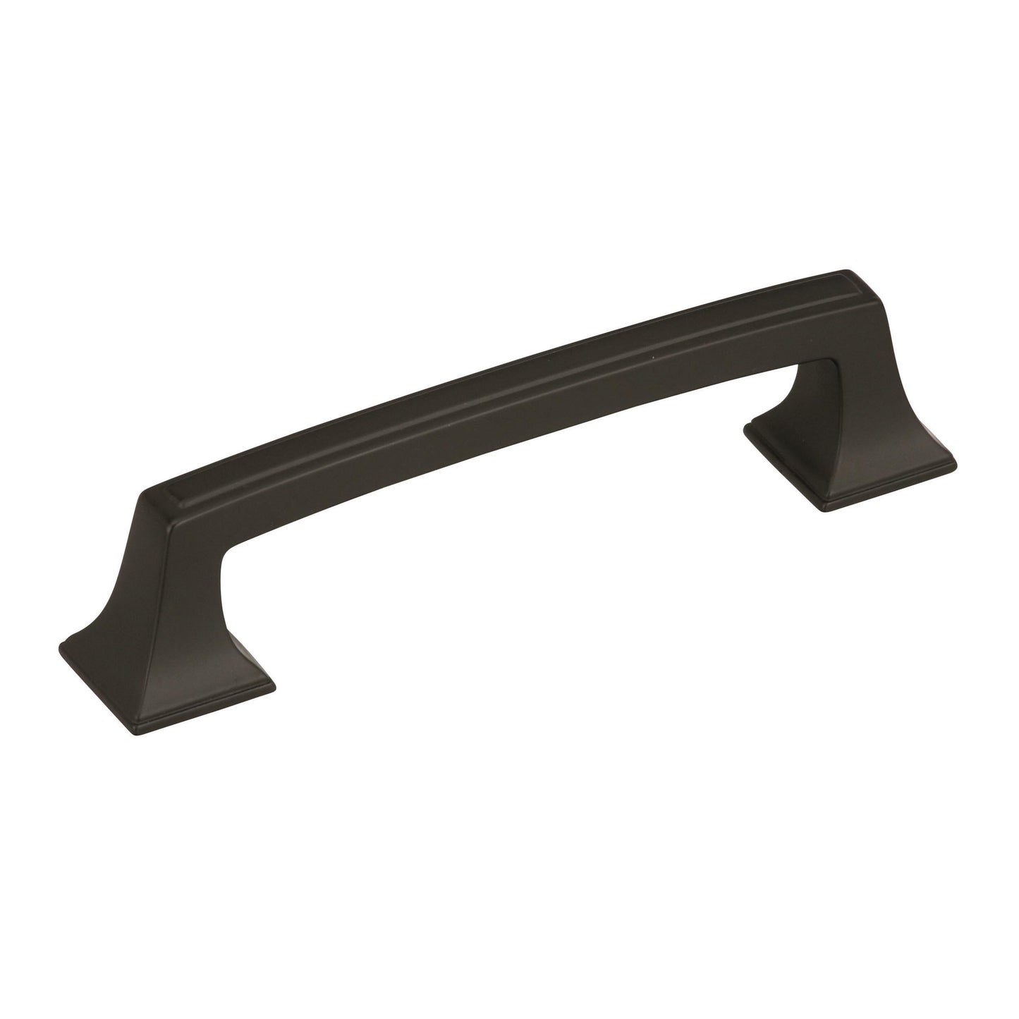 Amerock Mulholland Pull - 3-3/4 inch (96mm) CTC - Black Bronze