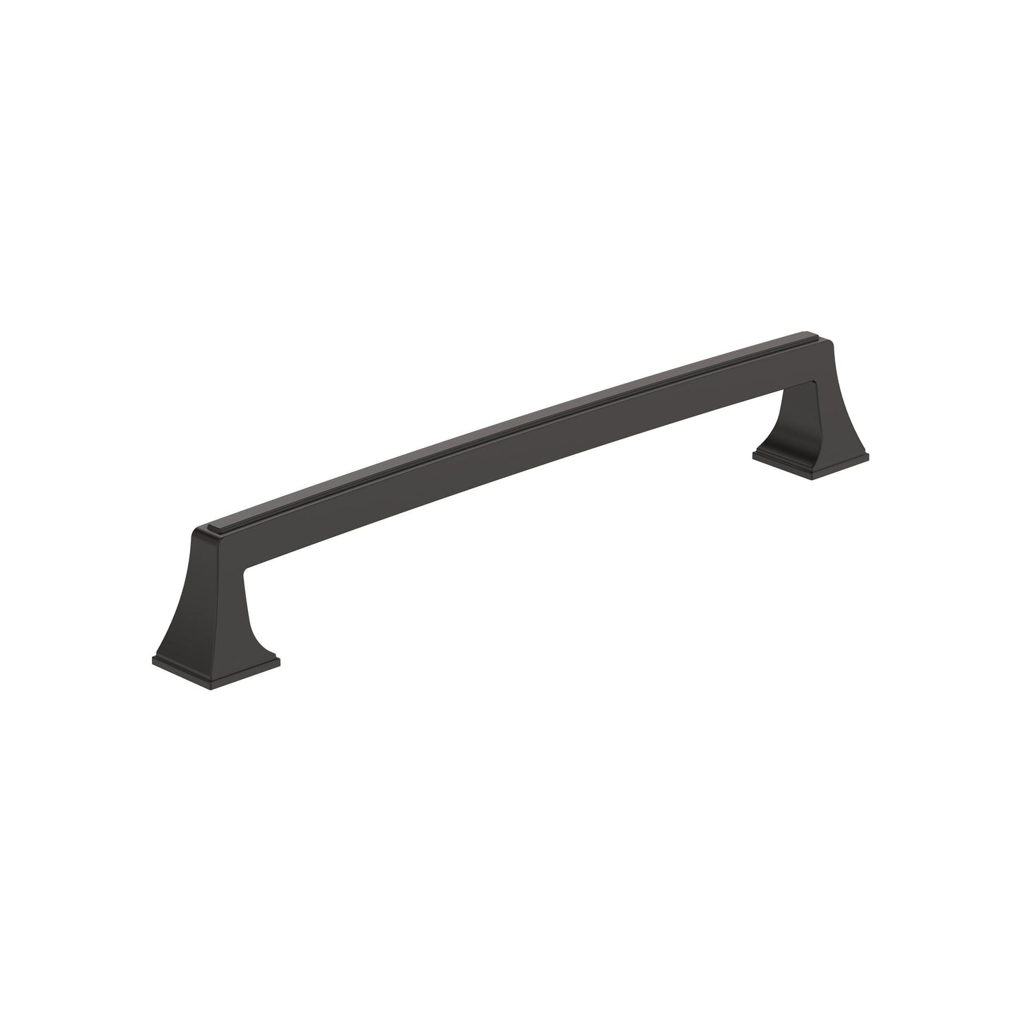 Amerock Mulholland Pull - 8 inch (203mm) CTC - Black Bronze