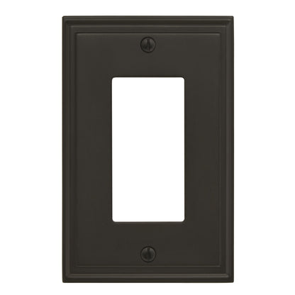 Amerock Mulholland Wall Plate - Black Bronze