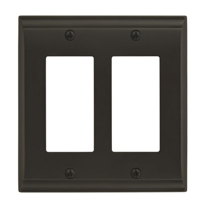Amerock Candler Wall Plate - Black Bronze