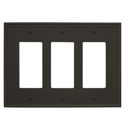 Amerock Mulholland Wall Plate - Black Bronze