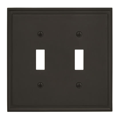 Amerock Mulholland Wall Plate - Black Bronze