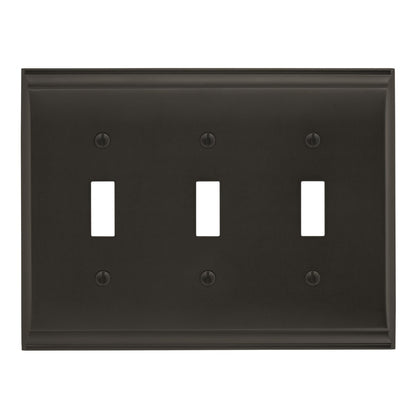 Amerock Candler Wall Plate - Black Bronze