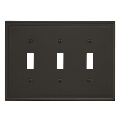 Amerock Mulholland Wall Plate - Black Bronze