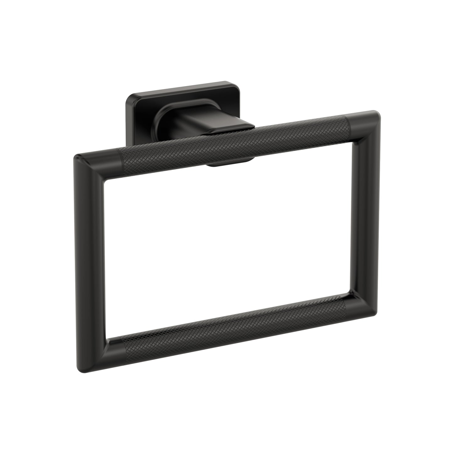 Amerock Bronx Towel Ring - 5-1/4 inch (133mm) Width - Black Bronze