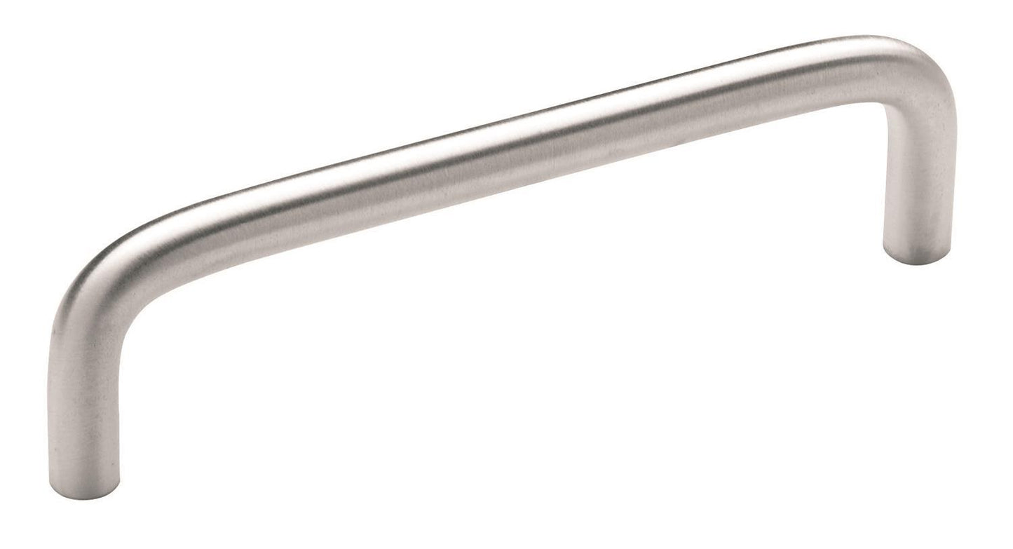 Amerock Wire Pulls Pull - 4 inch (102mm) CTC - Brushed Chrome