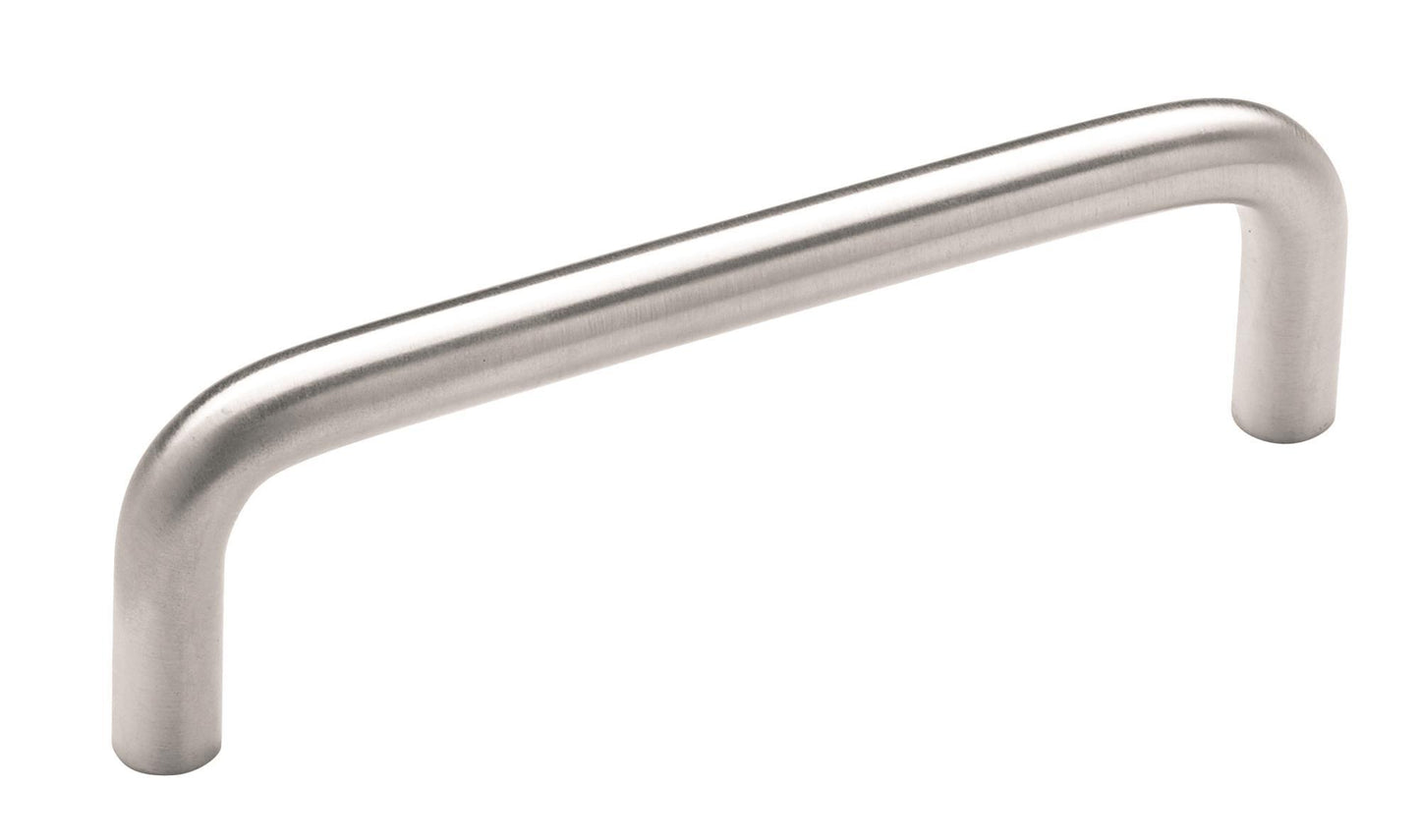 Amerock Wire Pulls Pull - 3-1/2 inch (89mm) CTC - Brushed Chrome